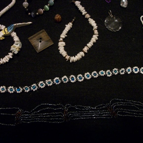 RETRO BOHO JEWELRY PARTS & PIECES, BEADS SHELLS, 18 - Picture 6 of 6